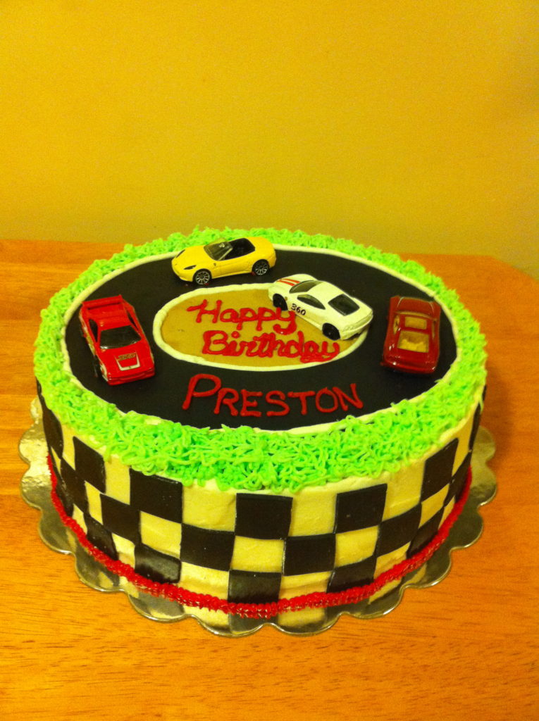 Nascar cake - Cooking with a side of Chaos